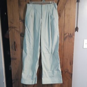 a new day Womens Mint Green Dress Pants